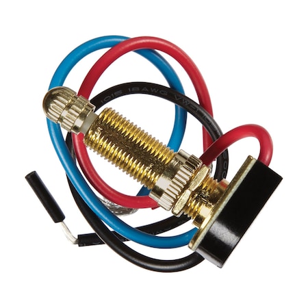 Jandorf Jandorf 6 amps Single Pole or 3-way Rotary Appliance Switch Brass 1 pk 61214